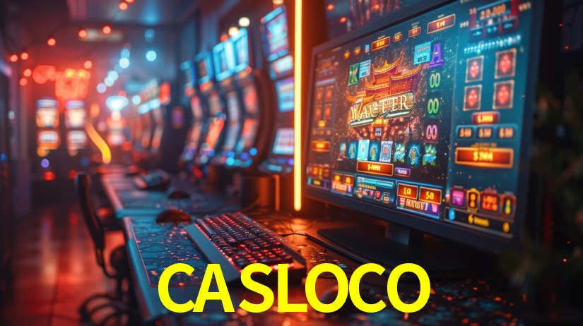 Interfaz de la app móvil CASLOCO en un smartphone moderno